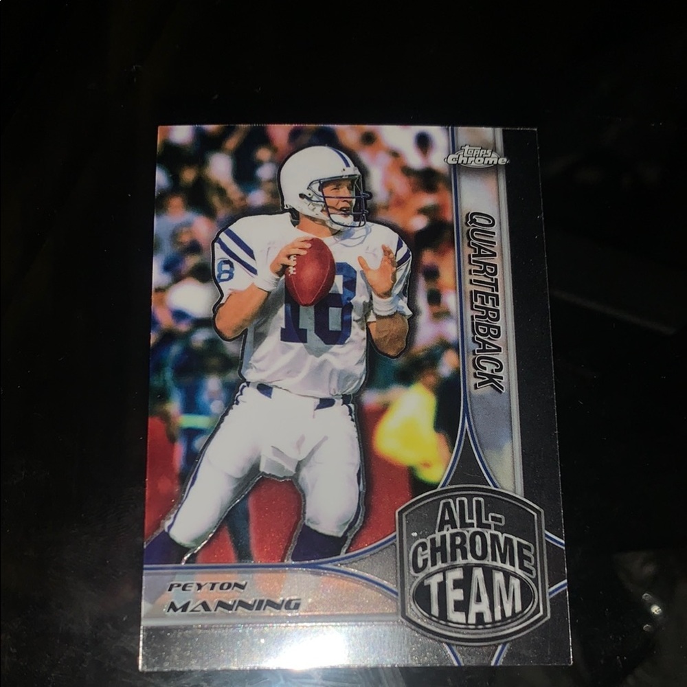 Topps Chrome Peyton Manning ACT1